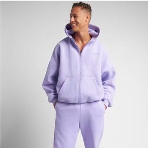 Comfort new zip up unisex oversized Size small